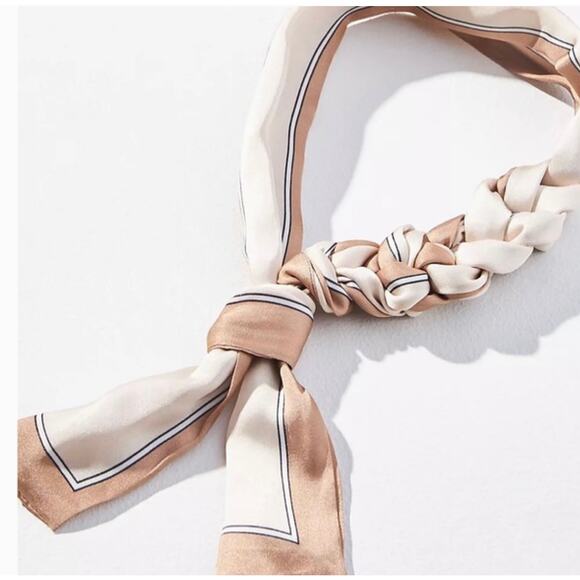 Anthropologie NWT Braided Neck Tie - Picture 2 of 4